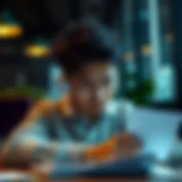 Person frustrated with paperwork A person looking stressed while completing paperwork for national IBAN verification