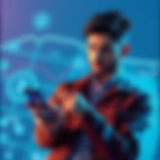 Individual concerned about unverified Pi coins, analyzing data on smartphone screen