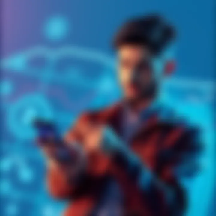 Individual concerned about unverified Pi coins, analyzing data on smartphone screen