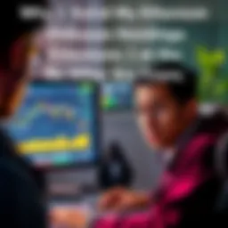 A person looking at a computer screen displaying Ethereum charts with a concerned expression, reflecting on their decision to sell.