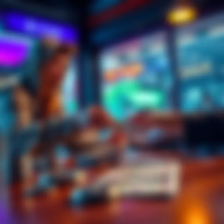 A person exchanging cryptocurrency from a cold wallet with another person at a table, showing secure payment methods, such as cash or bank transfer.