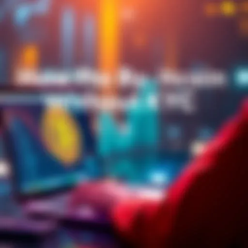 A person using a laptop to buy Bitcoin on a digital platform without KYC verification