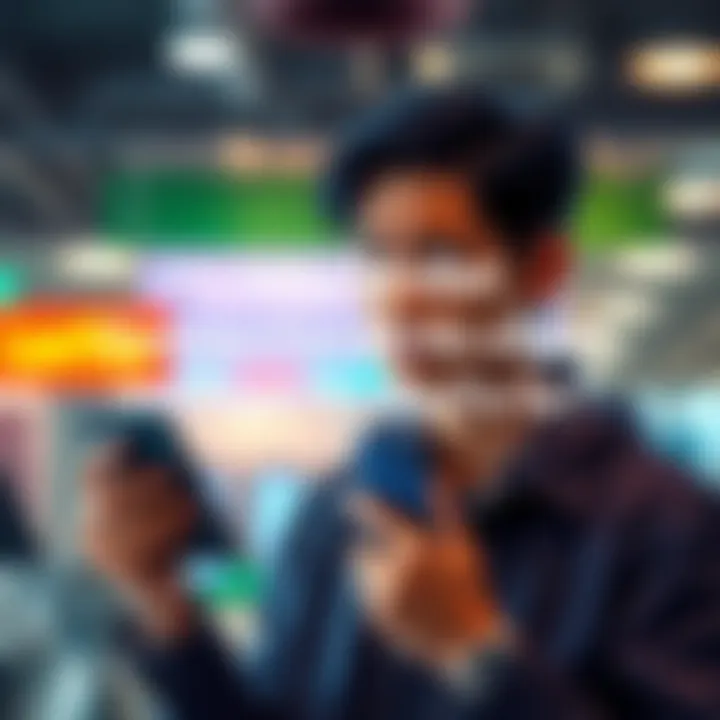 A person contemplating whether to connect their digital wallet to a DeFi platform, showing uncertainty and caution.