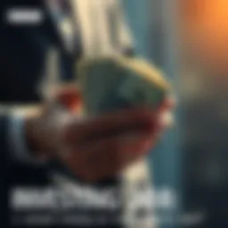 A person counting cash, representing a financial investment decision with Raiz