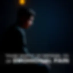 Individual sitting alone with a thoughtful expression, reflecting on emotional pain and healing.