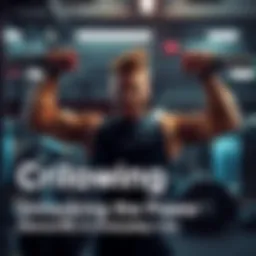 A person lifting weights in a gym to build strength and resilience