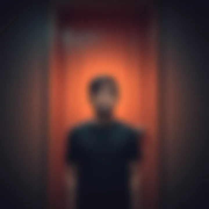 A person standing in front of a locked door with a puzzled expression, symbolizing confusion about being locked out from an opportunity.