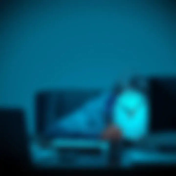A person sitting at a desk, staring at a clock with a worried expression, symbolizing procrastination and the pressure of time.
