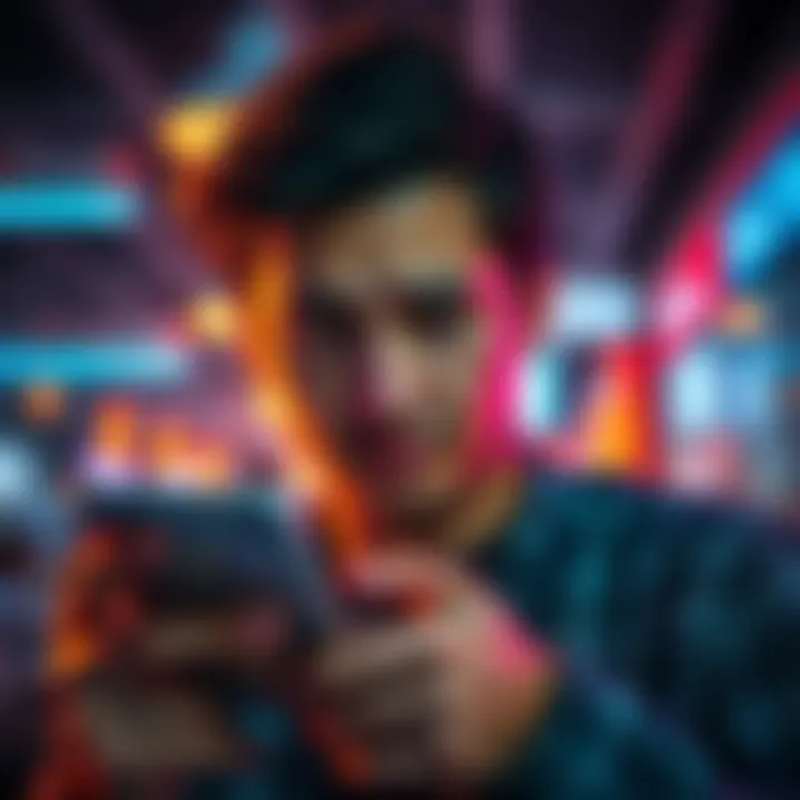 A person looking puzzled while checking their phone, indicating confusion over a cryptocurrency sale and funds discrepancy.