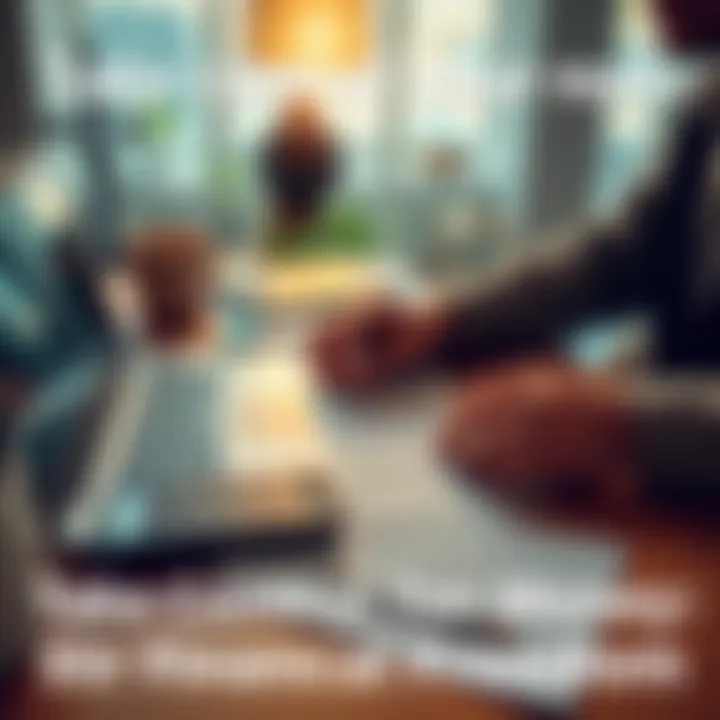 Person managing finances A person analyzing their budget on a laptop with financial documents and a calculator on a desk