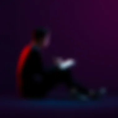 Person Reflecting on Bad Advice A person sitting alone, looking thoughtful, with a notebook and pen in hand, considering past decisions influenced by poor advice.