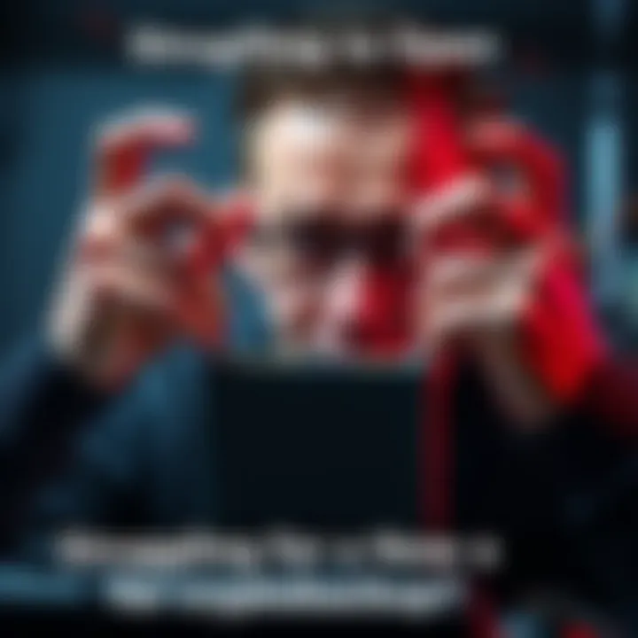 A person trying to open a SeedPlate with stuck screws, looking frustrated and confused.