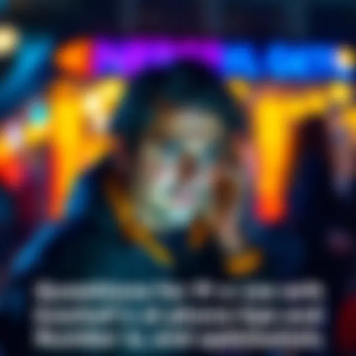Person using a smartphone to seek help Individual looking frustrated while using a smartphone, searching for contact information about Nicolas Kokkalis and Pi network issues