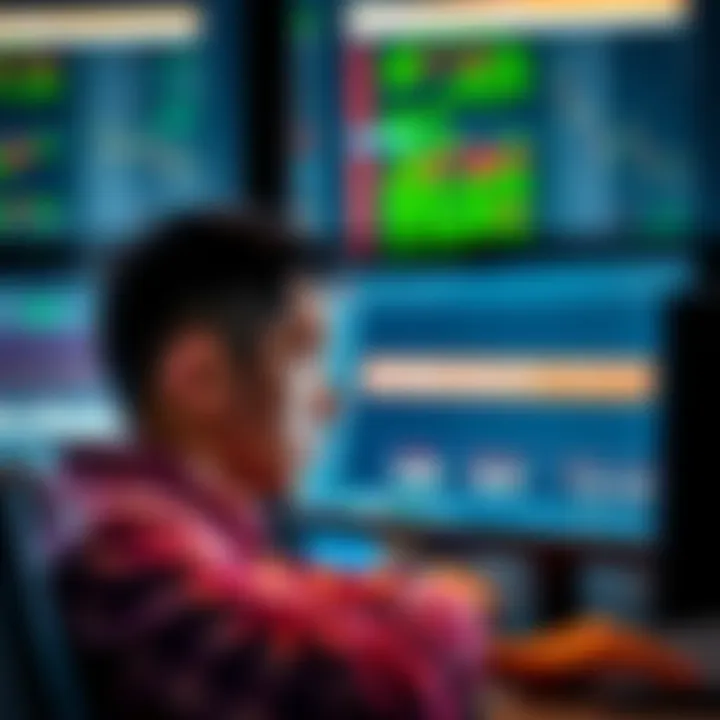 Phantom Swap Failures A frustrated trader looking at a computer screen displaying an error message related to swap failures on Phantom.