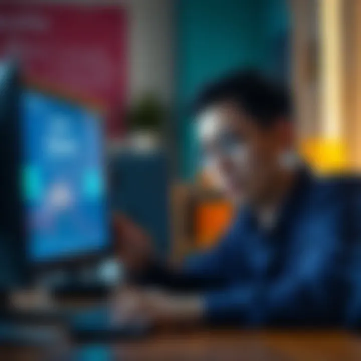 A distressed individual looking at their computer screen displaying Phantom wallet with a drained balance, expressing concern about lost funds.