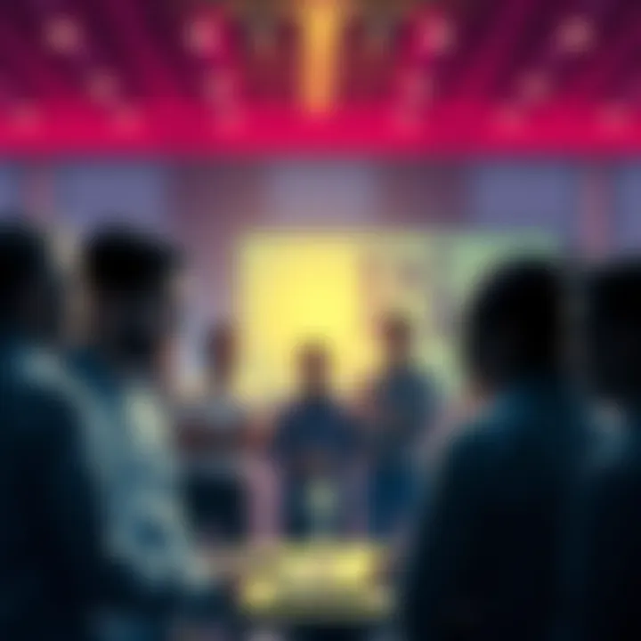 People engaging in a conversation about the future success of Pi, sharing insights and expectations