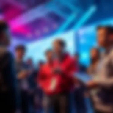 Group of young innovators presenting their projects at the Pi Hackathon 2025