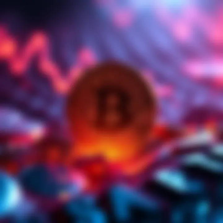 A digital representation of Pi Coin showing a 6.58% increase, symbolizing growth amidst market instability.