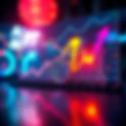 Pi Coin Growth Projection Graph showing potential price increase of Pi Coin with upward trend indicators and market growth symbols