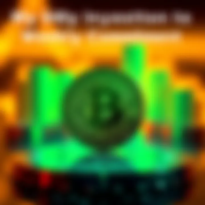 Weekly Commitment to Pi Investment Visualization of a steady investment strategy with a digital representation of Pi cryptocurrency