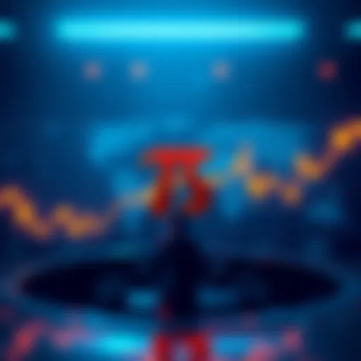 Graph showing Pi's price dropping by 30% on Pi Day, reaching 0.1