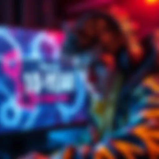 Player receiving a ban for cheating A competitive gamer looking distressed as they receive a 10-year ban notification on a screen