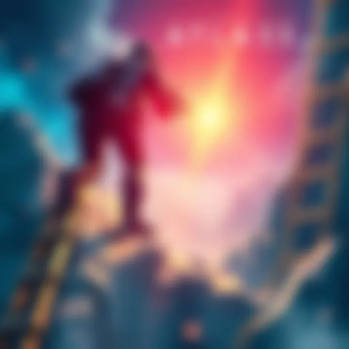 A gamer actively engaged in climbing a competitive ladder in the Atlas Challenge, showcasing determination and focus.
