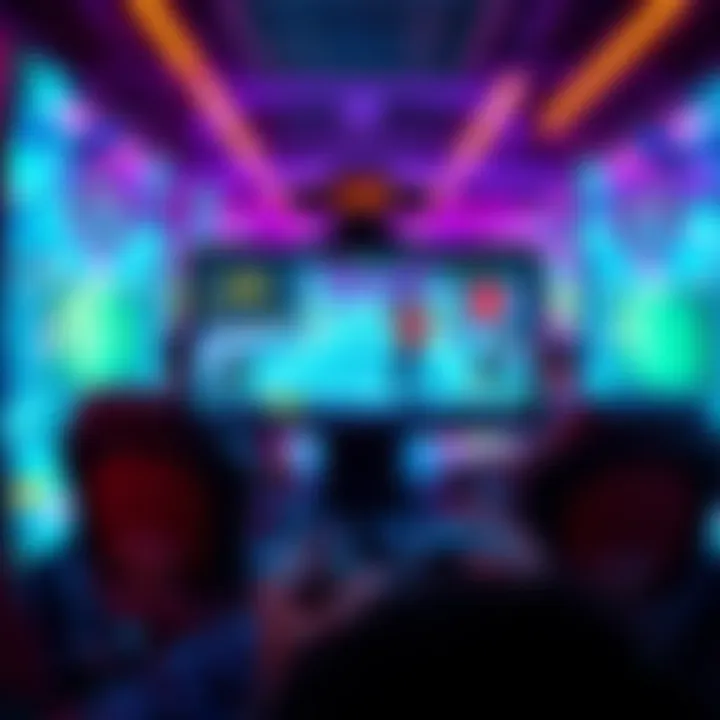 Player recording mini-game A player recording their screen during an online mini-game to capture cheating incidents.