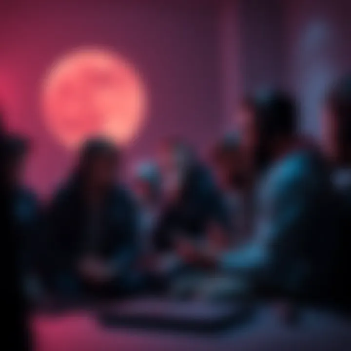Group of players discussing their disappointment and frustration over the sound effects in the Blood Moon update in an online forum setting