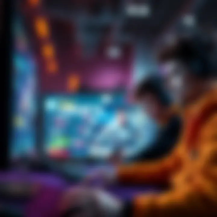 Gamers showing frustration on a match screen after ads