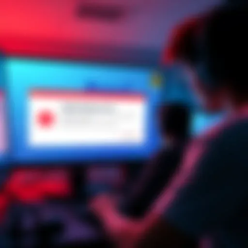 Players looking frustrated at a computer screen showing an error message when trying to claim rewards for collect missions.