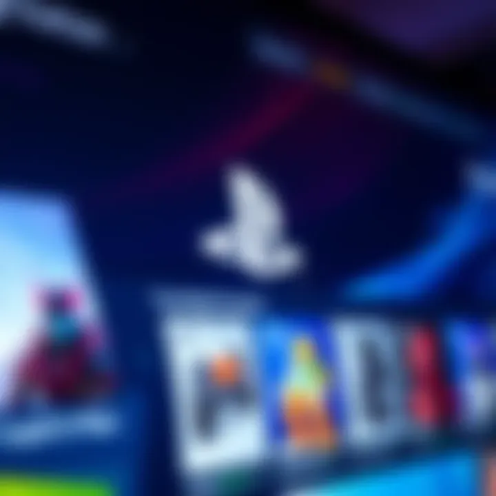 A close-up view of various in-game purchases on a PlayStation screen, showing different items for sale.