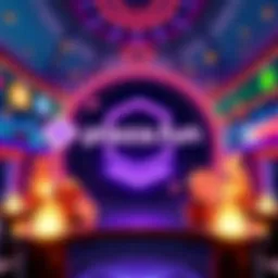 Plaza.fun Mainnet Launch A vibrant graphic showing the Plaza.fun logo with tokens and trading symbols, representing the new Polkadot Hub community features.