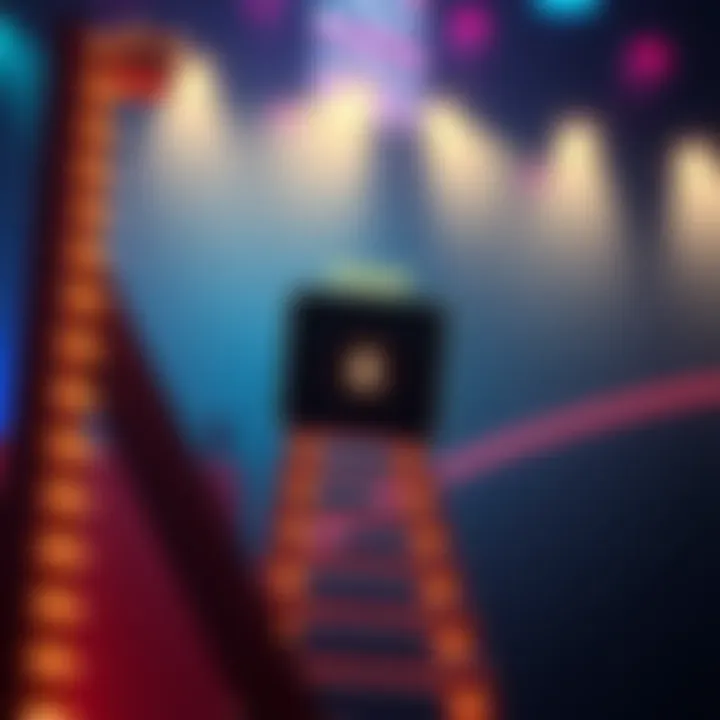 Visual showing a rewards ladder with a point counter feature highlighted