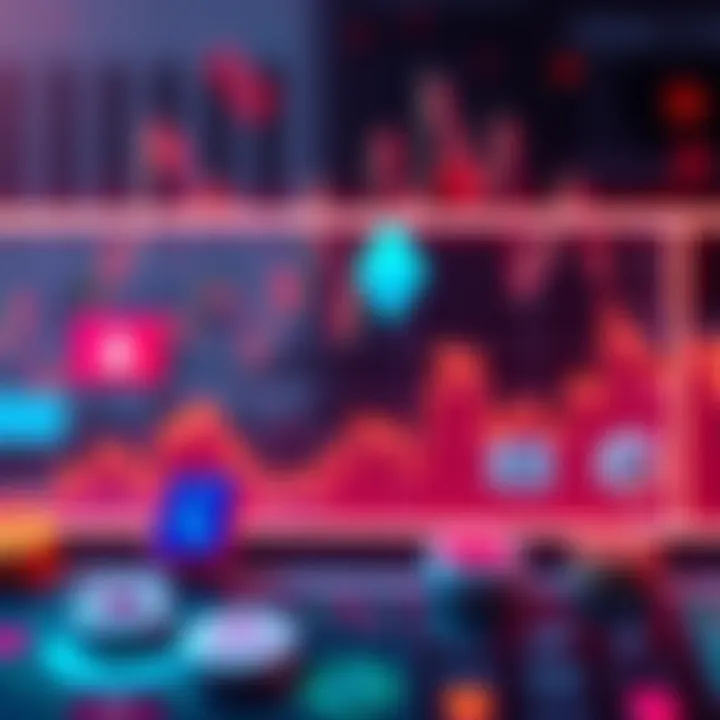 Graph showing downward trend in POL's market performance with icons of Layer 2 solutions and other cryptocurrencies like LINK and TRX