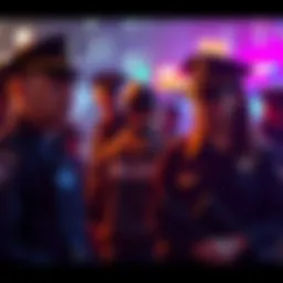 Police officers apprehend a suspect in connection with the Nancy Guthrie kidnapping case