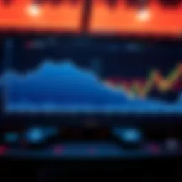 Polkadot Price Analysis A graph showing Polkadot's price trends with a downward slope, indicating a possible drop to $1, with market indicators in the background.