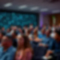 Polkadot Blockchain Academy Lectures A group of people attending online lectures from the Polkadot Blockchain Academy, showcasing a diverse range of attendees engaged in learning about blockchain technology.