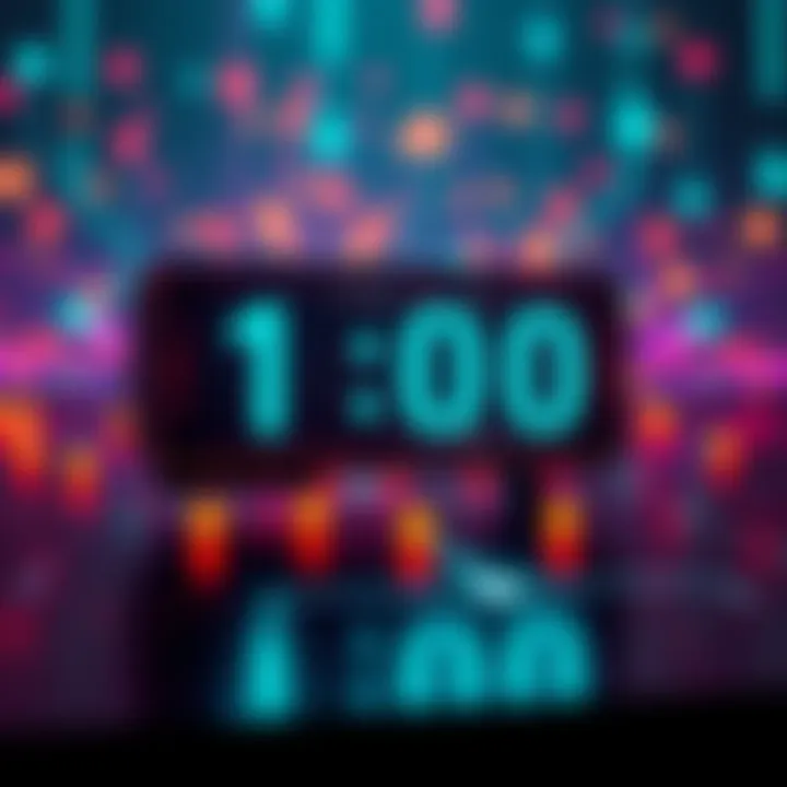 Polkadot 2.0 Countdown An abstract digital countdown timer with Polkadot-themed graphics, symbolizing anticipation for the upcoming launch.