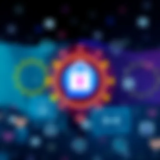 Polkadot Messenger Launch A graphic showing the Polkadot Messenger app logo with a digital lock, symbolizing privacy in messaging, against a background of European flags and chat icons.