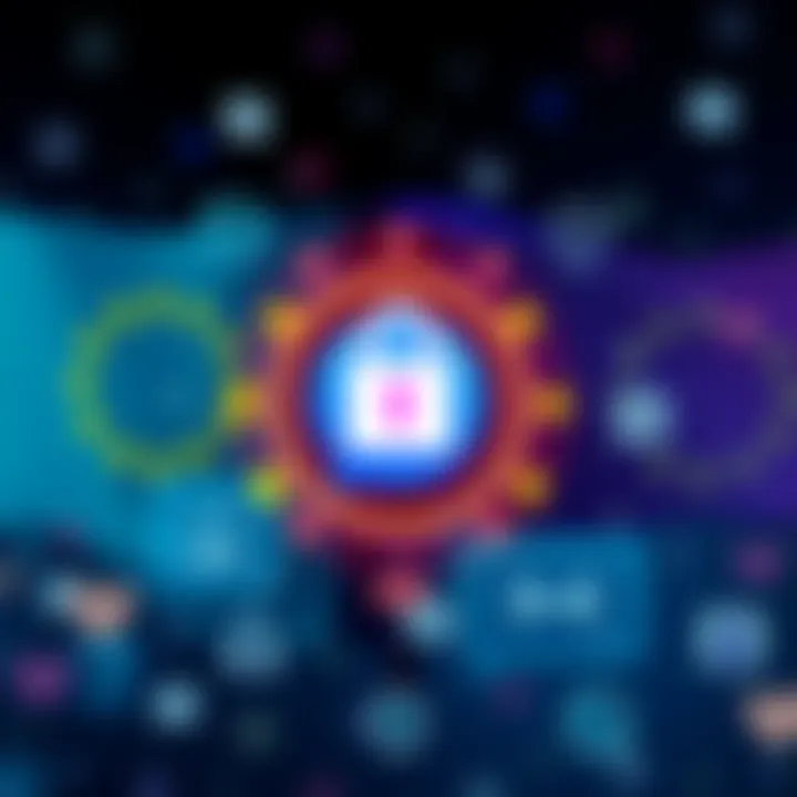 Polkadot Messenger Launch A graphic showing the Polkadot Messenger app logo with a digital lock, symbolizing privacy in messaging, against a background of European flags and chat icons.