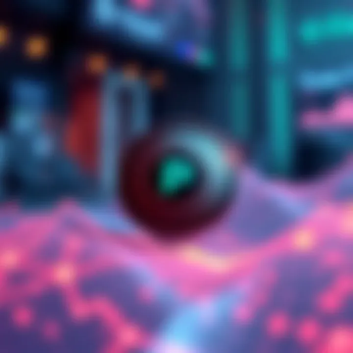 Polkadot Token Graphic Graphic showing Polkadot logo with 2.1B cap and declining inflation arrow