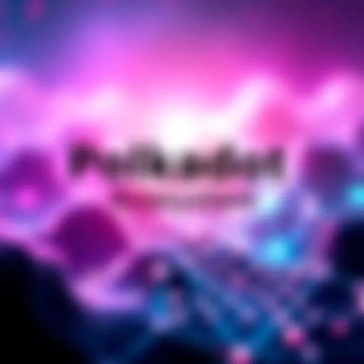 Graphic showing latest news and updates on the Polkadot ecosystem with a vibrant background