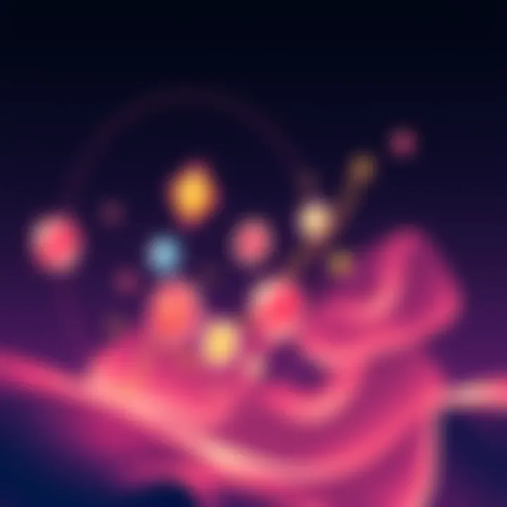 Polygon Ecosystem Growth Illustration showing growth trends in the Polygon ecosystem, featuring symbols of stablecoins and local currencies alongside partnership icons.