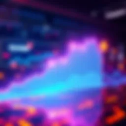 Graphic showing an increase in stablecoin transactions on the Polygon blockchain