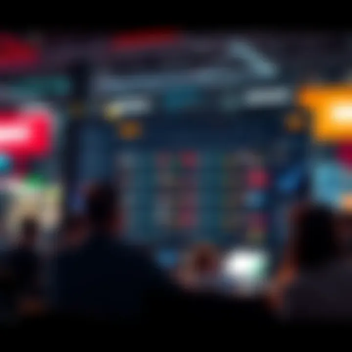 A screen showing the Polymarket interface with various betting options and user engagement