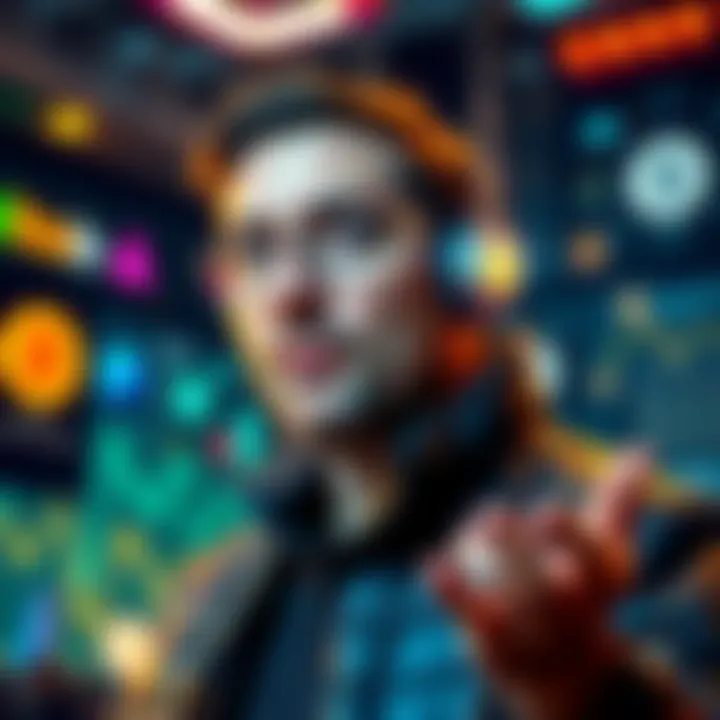 Anthony Pompliano discussing Bitcoin and stablecoins with AI technology in a digital setting