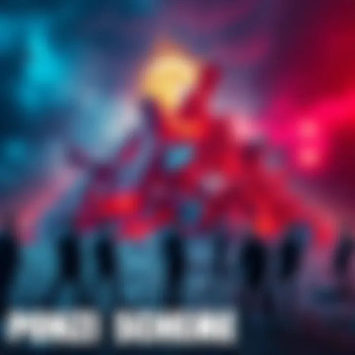 Visual representation of a crumbling pyramid symbolizing the Ponzi scheme with distressed investors in the foreground