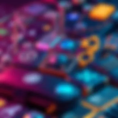 A collection of popular Solana wallet icons including Phantom, presented on a digital background.