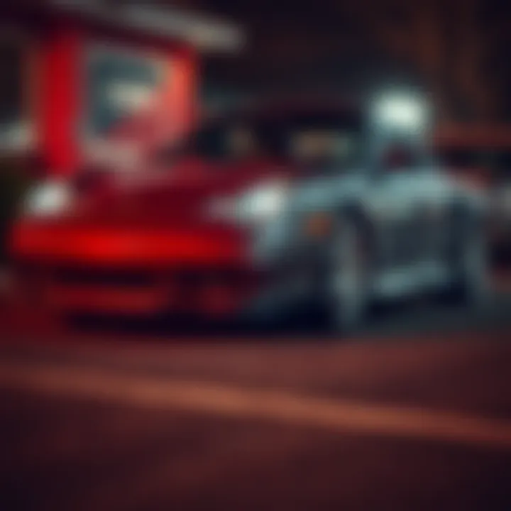 A 2002 Porsche 911 parked with noticeable flaws and damage, representing buyer's frustrations over an incomplete inspection.